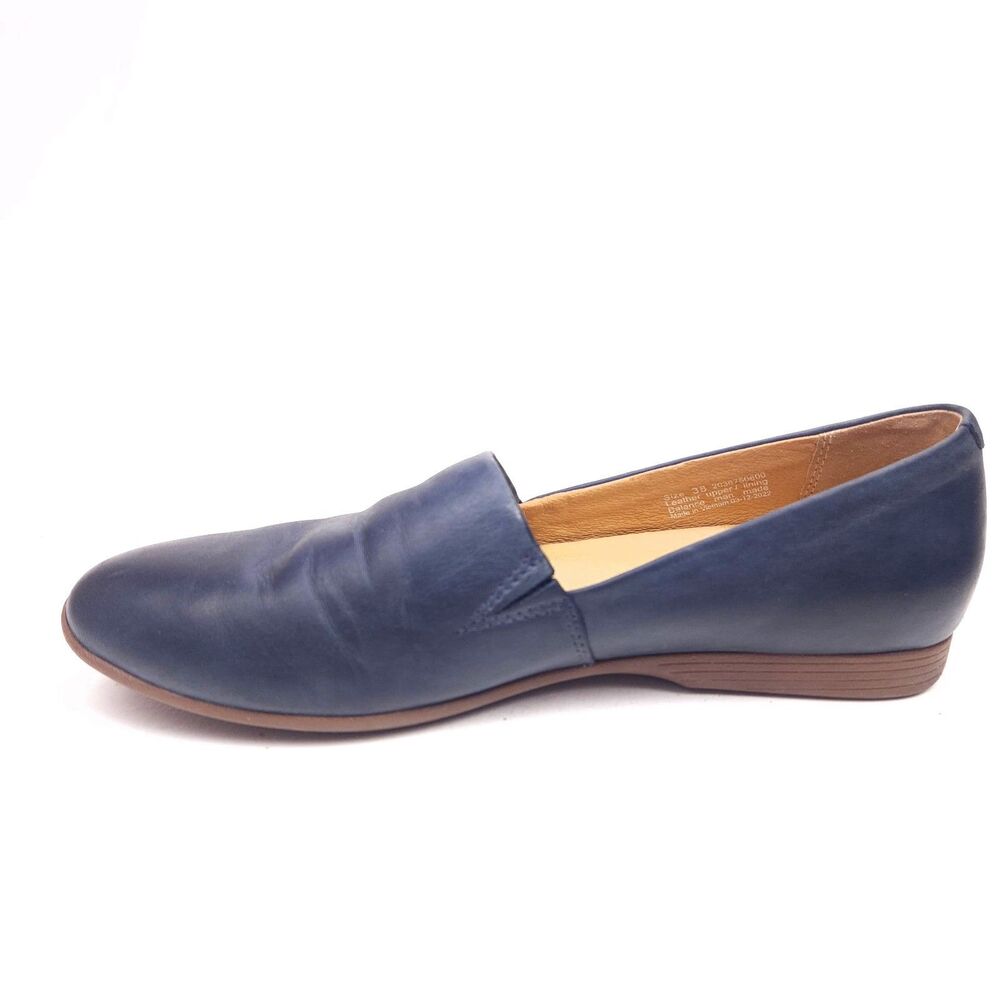 Dansko Larisa Flats, Size 38 US 7.5 Navy, Leather Uppers And Lining, Rubber Sole - Picture 2 of 8